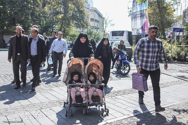 حضور پرشور مردم در نماز جمعه تهران