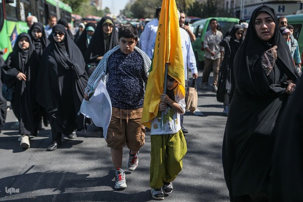 حضور پرشور مردم در نماز جمعه تهران