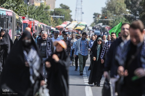 حضور پرشور مردم در نماز جمعه تهران