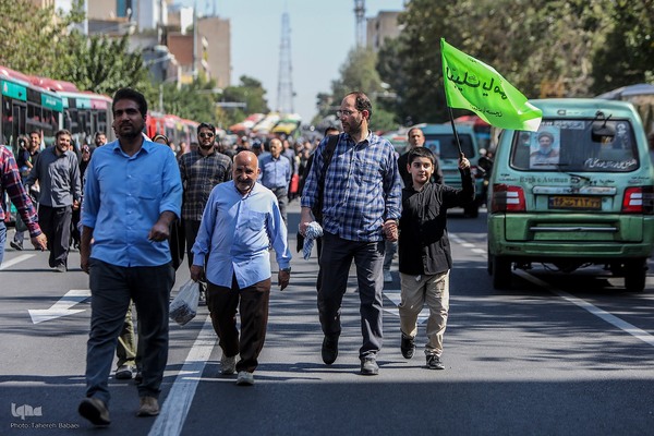 حضور پرشور مردم در نماز جمعه تهران