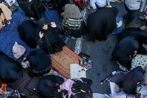 حضور پرشور مردم در نماز جمعه تهران