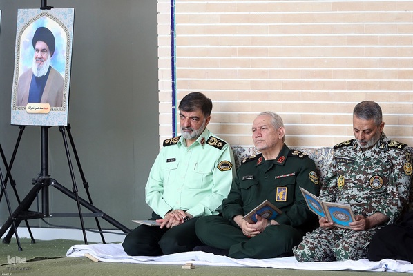 مراسم بزرگداشت مجاهد کبیر شهید سیدحسن نصرالله و همراهان ایشان