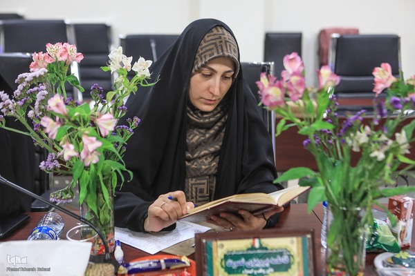 فاطمه پرویزی‌نصرت در مرحله مقدماتی چهل‌وهفتمین دوره مسابقات سراسری قرآن کریم