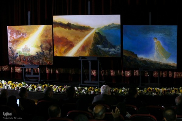 رونمایی از تابلوی نقاشی انصارالله