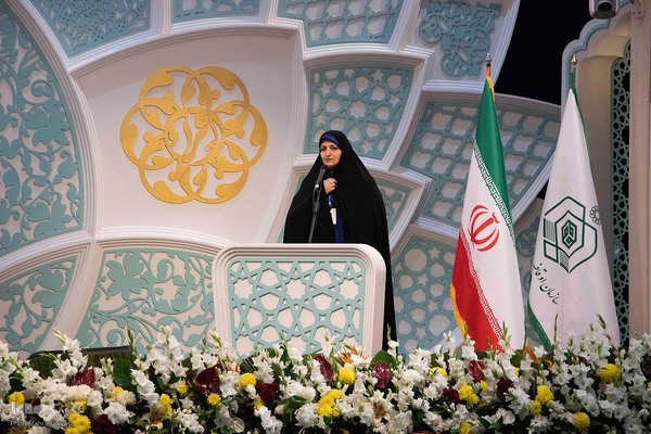 مراسم اختتامیه بخش نغمات بانوان چهل و هفتمین دوره مسابقات سراسری قرآن کریم در مصلی تبریز برگزار شد.