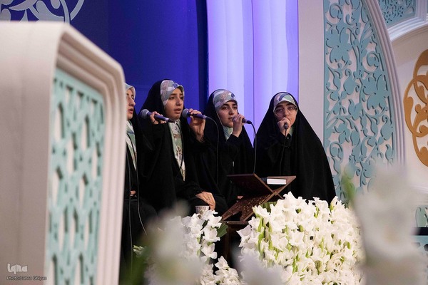 مراسم اختتامیه بخش نغمات بانوان چهل و هفتمین دوره مسابقات سراسری قرآن کریم در مصلی تبریز برگزار شد.