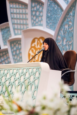 سومین شب چهل‌وهفتمین مسابقات سراسری قرآن در بخش بانوان