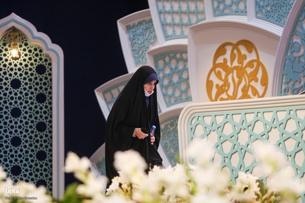 پنجمین شب مسابقات سراسری قرآن در بخش بانوان