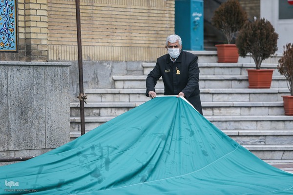 رونمایی از بزرگترین کتیبه دست‌نویس کشور در امام زاده صالح