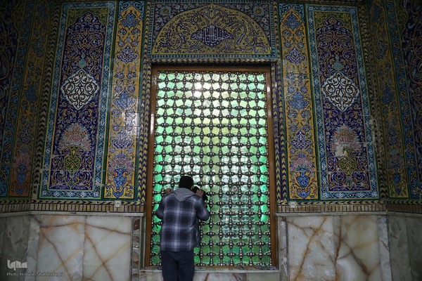 حرم امیرالمومنین علی(ع) در شب ولادت آن حضرت