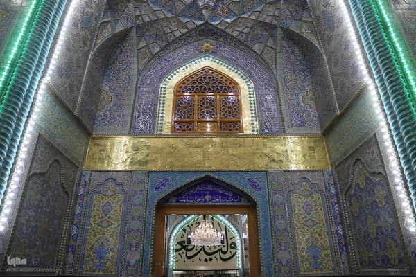 حرم امیرالمومنین علی(ع) در شب ولادت آن حضرت