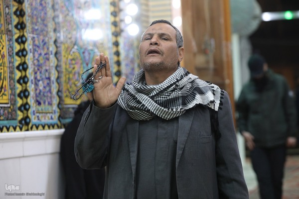 حرم امیرالمومنین علی(ع) در شب ولادت آن حضرت