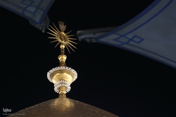 حرم امیرالمومنین علی(ع) در شب ولادت آن حضرت