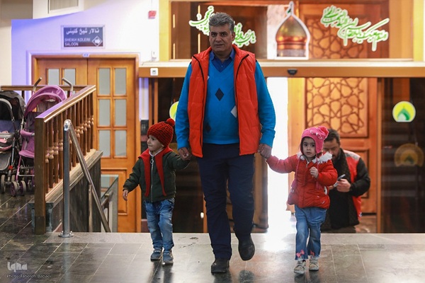 حال و هوای حرم حضرت عبدالعظیم حسنی در روز ولادت امام علی(ع)