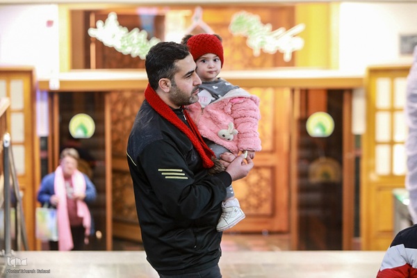 حال و هوای حرم حضرت عبدالعظیم حسنی در روز ولادت امام علی(ع)