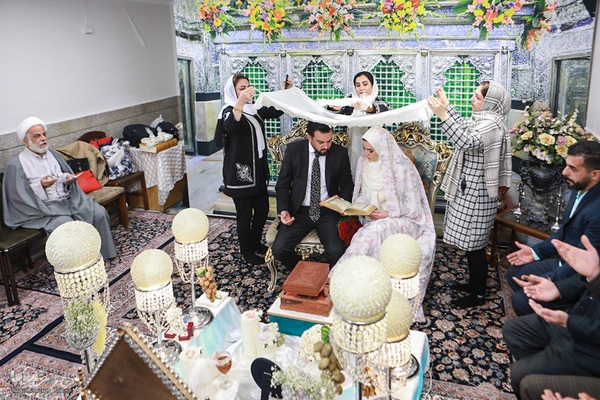 حال و هوای حرم حضرت عبدالعظیم حسنی در روز ولادت امام علی(ع)