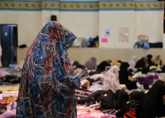  مراسم معنوی اعتکاف درقم