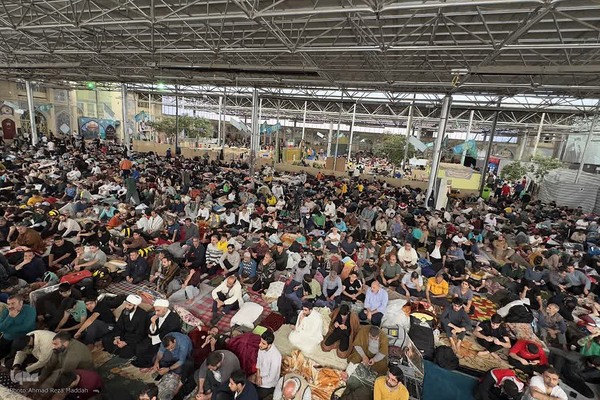  مراسم معنوی اعتکاف در شیراز