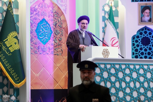 خاموشی در مراسم افتتاحیه چهل و یکمین مسابقات بین‌المللی قرآن کریم