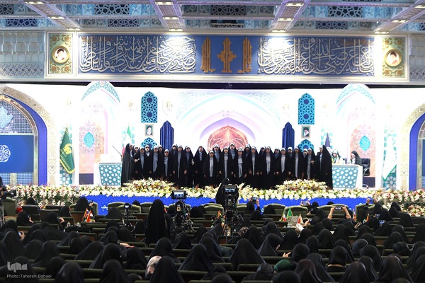 اولین روز مسابقات بین‌المللی قرآن در بخش بانوان