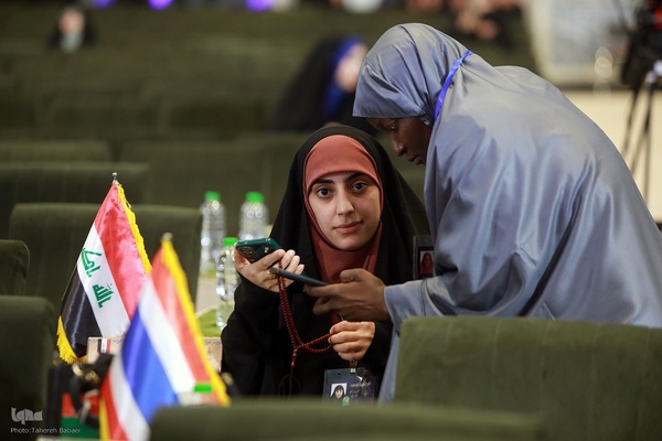 اولین روز مسابقات بین‌المللی قرآن در بخش بانوان