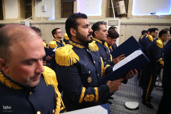 دیدار جمعی از فرماندهان نیروی هوایی با مقام معظم رهبری