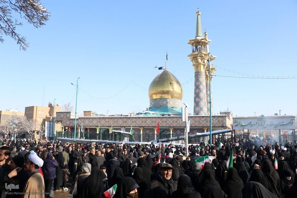 راهپیمایی ۲۲ بهمن در همدان