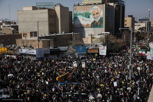 راهپیمایی ۲۲ بهمن درتهران
