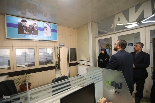 بازدید مدیرکل تبلیغ و امور دینی نهاد نمایندگی مقام معظم رهبری در دانشگاه آزاد