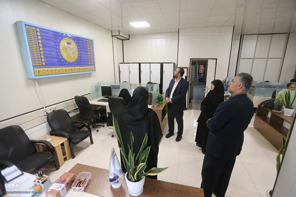 بازدید مدیرکل تبلیغ و امور دینی نهاد نمایندگی مقام معظم رهبری در دانشگاه آزاد