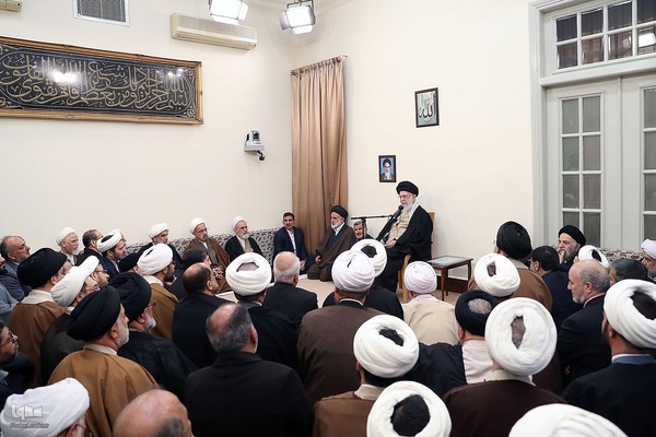 دیدار دست‌اندرکاران برگزاری همایش بین‌المللی تفسیر تسنیم