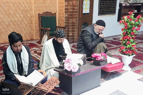 محفل انس با قرآن کریم در کشمیر هند