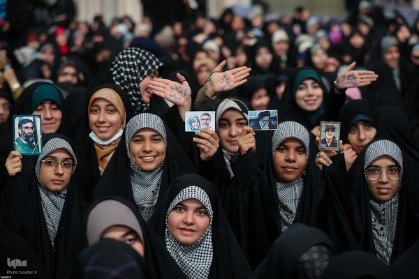 دیدار هزاران نفر از دانشجویان سراسر کشور با رهبر معظم انقلاب