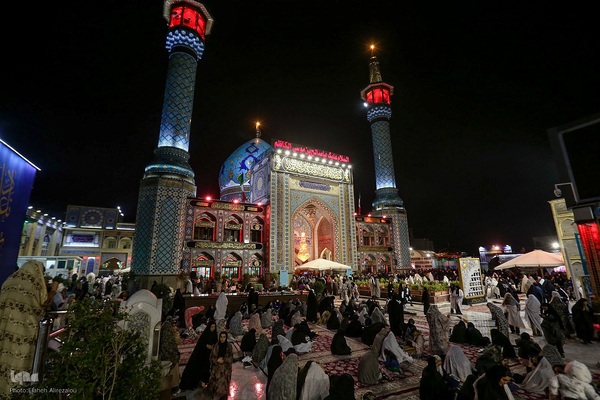 مراسم احیا شب بیست و یکم ماه رمضان در امامزاده صالح (ص)