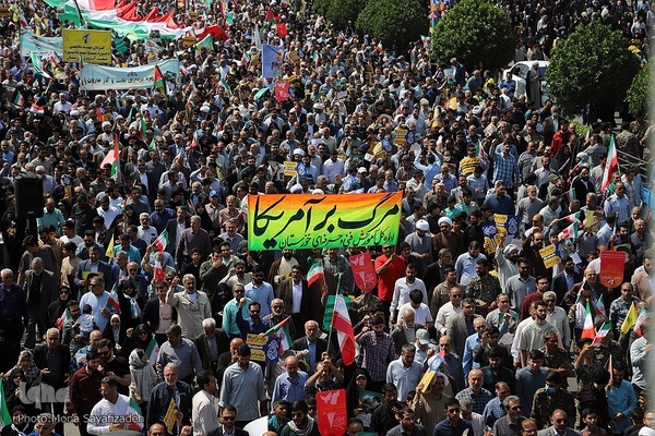راهپیمایی روز قدس در اهواز
