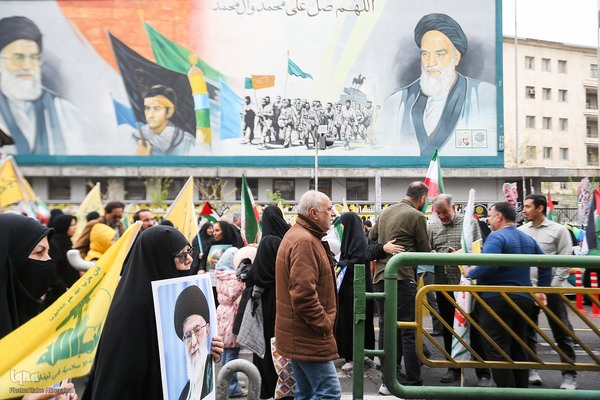 راهپیمایی روز قدس در تهران