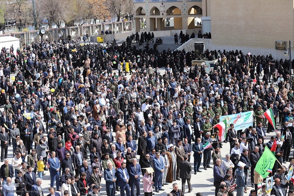 راهپیمایی روز قدس در تبریز‎