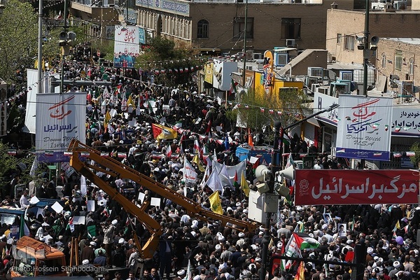 راهپیمایی روز قدس در قم