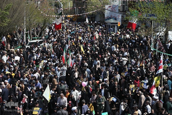 راهپیمایی روز قدس در قم