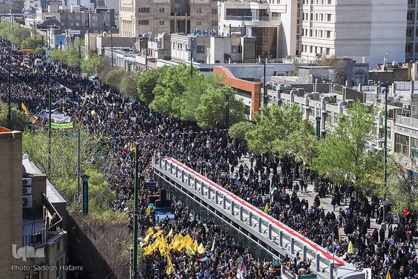 راهپیمایی روز قدس در مشهد