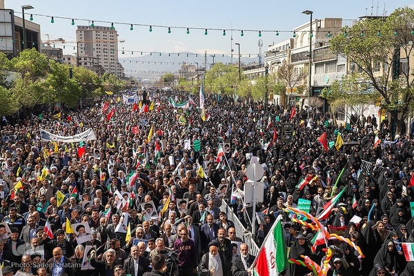 راهپیمایی روز قدس در مشهد