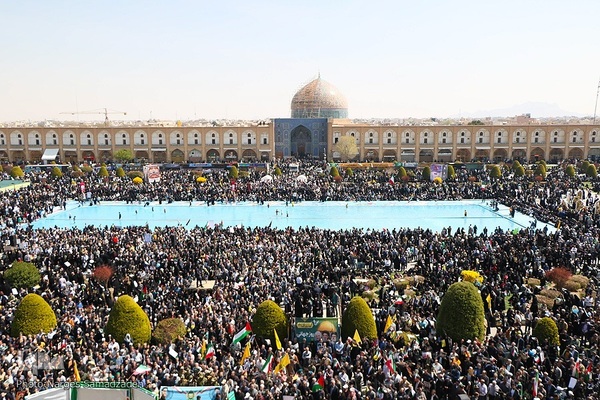 راهپیمایی روز قدس در اصفهان