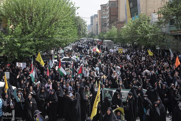 اجتماع ضد صهیونیستی پایتخت‌نشینان در حمایت از مردم مظلوم غزه