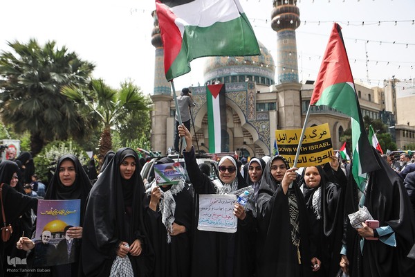 اجتماع ضد صهیونیستی پایتخت‌نشینان در حمایت از مردم مظلوم غزه