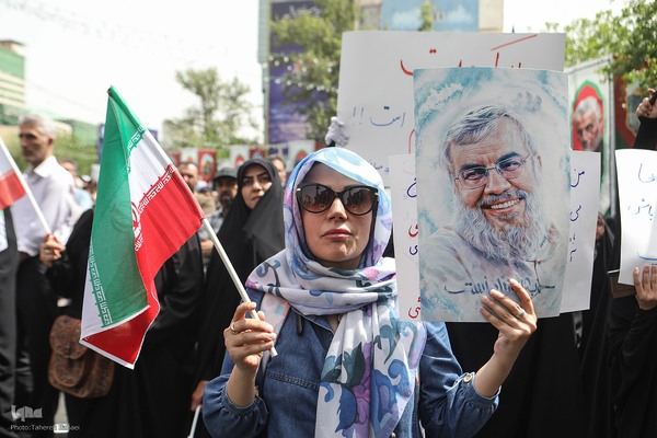 اجتماع ضد صهیونیستی پایتخت‌نشینان در حمایت از مردم مظلوم غزه