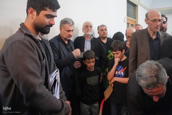 مراسم خاک سپاری خادم‌القرآن عبدالرسول عبایی