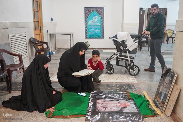 مراسم خاک سپاری خادم‌القرآن عبدالرسول عبایی