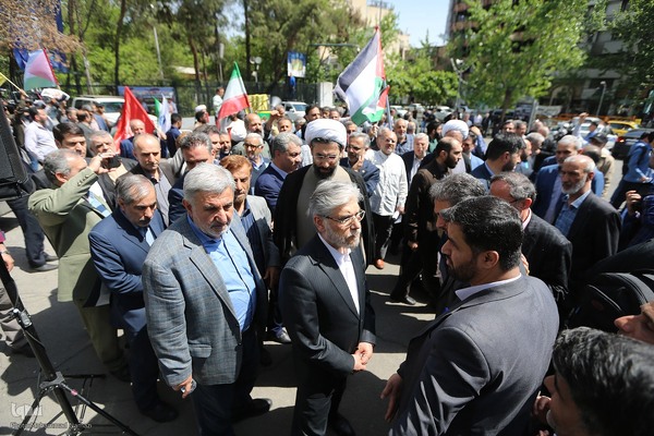 تجمع دانشگاهیان در حمایت از مردم مظلوم غزه