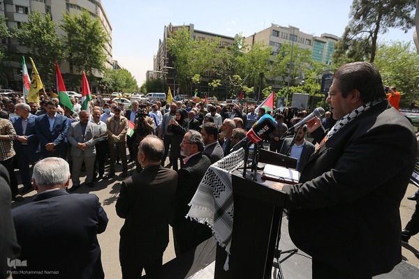 تجمع دانشگاهیان در حمایت از مردم مظلوم غزه