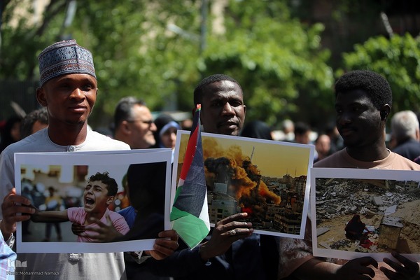 تجمع دانشگاهیان در حمایت از مردم مظلوم غزه